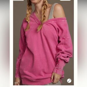 Daily Practice by Anthropologie Long sleeve Batwing Pullover size medium